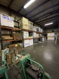 Lot of 7 Sections 3 Levels of Pallet Racking Approximately 8' sections