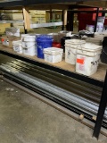 Lot of Miscellaneous Buckets and Boxes Parafast Sika Firestone Roofing Fasteners Metal Plates