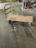 Brennan Little Giant Metal Walk Behind Deck Supply Cart 60