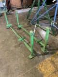 Lot of 2 Industrial Unit Machine Lifters Stands
