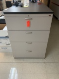 NBF Metal File Cabinet - 4-Drawer 36 x 18 x 53 with key