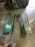 Lot of 3 Manual Roof Tear Off Carts