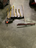 Lot of 7 Roofing Tools Demo Dawgs (5) & Scrapers (2)