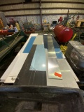 Lot Of 5 Pallets of Color Clad Sheet Metal Various Gauges 4' X 10' SS 18GA Aluminum 32GA