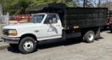 1997 Ford Super Duty F450 Dump Truck 64545 Miles
