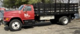 1998 Ford F700 F Series Stake Body Truck 98240 Miles