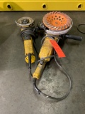 Lot of 2 Dewalt Electric Grinders DWE43114N DW840