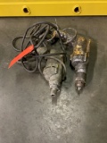 Lot of 2 Dewalt Electric Drills