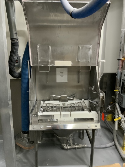 Iedco Custom All-in-one Powder Bag Handling Table Vac Max System