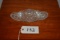 Antique Cut Glass Tray 11