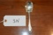 Vintage Sterling Sugar Spoon Pat. 1898
