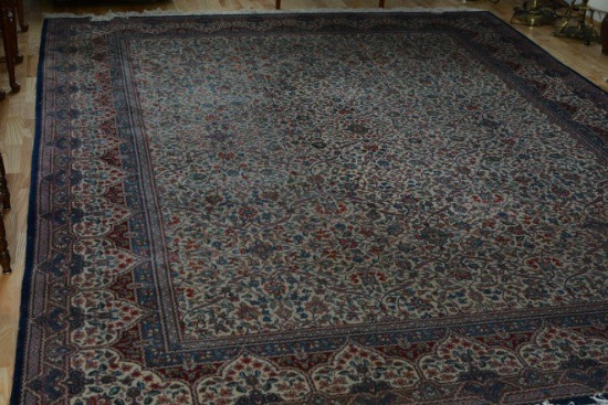 Large Oriental Rug 12'4" x 9'