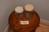 2 Old Candy Jars