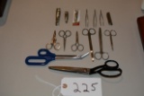 Numerous Clippers, Scissors, Tweezers