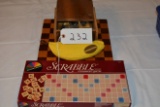 Scrabble Game, Chess/Checkers Board, Banannagrams Game