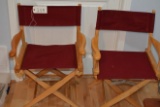 2 Matching Directors Chairs