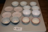 15 Pieces Bowls, Plates