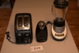 Blender, Toaster, Electric Can Opener