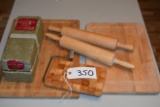 Misc Cutting Boards, Rolling Pins, Electric Knife