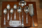 8 Pieces Silver Plated  1847 Rogers Bros. Assorted