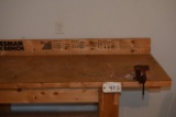 Work Bench with Vice 6' x 2'