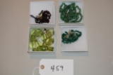 Lot of 4 Glass Jewelry