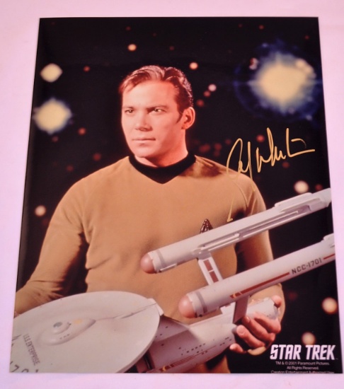 William Shatner Autographed 8x10 Photo