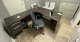 Conts of Office:Desk,4 Chairs,3 Drawer File     S272