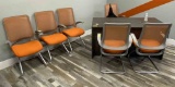 Orange Client Chairs                                                S212