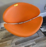 Orange Modern Accent Chairs                              S212