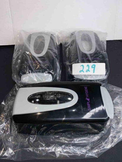 SIMPLE HYGIENE MANUAL SANITIZER DISPENSER