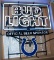 Neon Bud Light Indianapolis Colts Sign