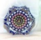 Perthshire Millefiori Style Glass Paperweight