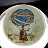 Dome Paperweight Representing Lunardi 15-5-1785