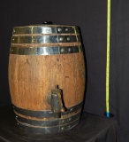 Wood Root Beer Dispensing Barrel