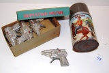Rifleman Thermos & Store Case of Repeating Pistols