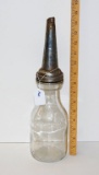 One Liquid Quart Motor Oil Bottle w/ Spout