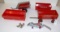 HUBLEY TRAILER, (3) ASST PLASTIC WAGONS