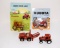 (4) ASST HESSTON TRACTORS & TRENCHER 1/64