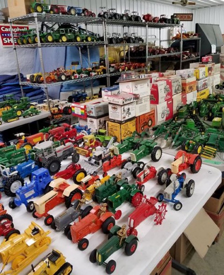 Huge Toy Tractor Auction - 500 +Items