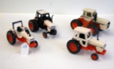 (4) ASST CASE TRACTORS 1/64