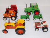 (7) ASST PLASTIC & DIE CAST TRACTORS