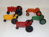 (5) ASST METAL & PLASTIC TRACTORS