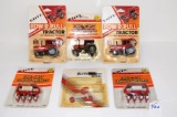 (6) ASST ERTL IH TRACTORS & IMPLEMENTS 1/64