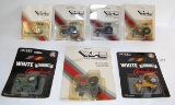 (7) ASST SCALE MODELS WHITE TRACTORS 1/64