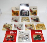 (13) ASST SCALE MODELS WHITE TRACTORS 1/64