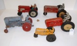 (5) ASST EARLY TOY TRACTORS