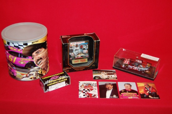 Neil Bonnett Lot: Tin, Cars, Card Set