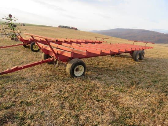 20 Bale T/A Steel Wagon