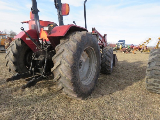 Case Ih Jx1100u Tractor W Lx252 Loader Farm Equipment Machinery Tractors Tractor Attachments Tractor Loader Online Auctions Proxibid